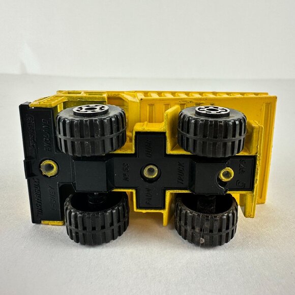 Vintage Matchbox Lesney Superfast Faun Dump Truck 1976 Yellow - Picture 7 of 9